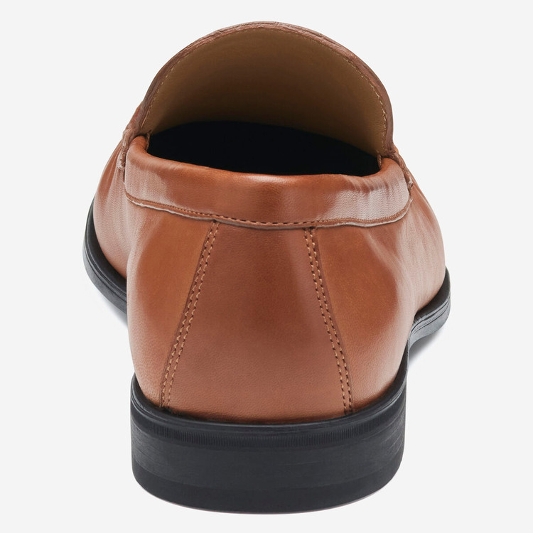 کفش کالج مردانه Johnston & Murphy Harrison Venetian Loafer چرم طبیعی